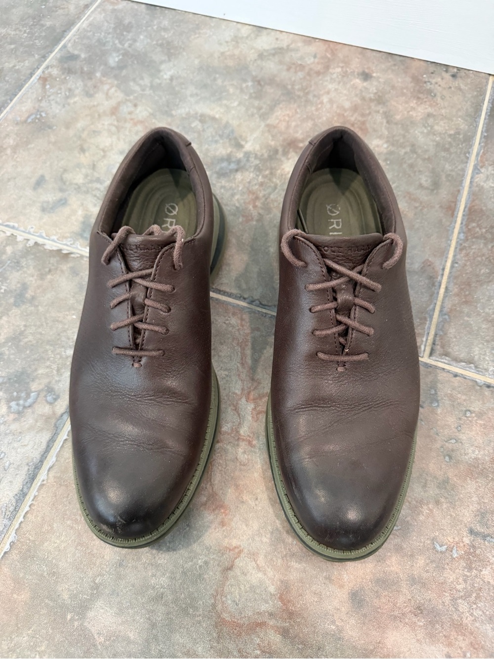 Cole Haan Men’s OriginalGrand Energy Twin Oxford Brown Size 9.5